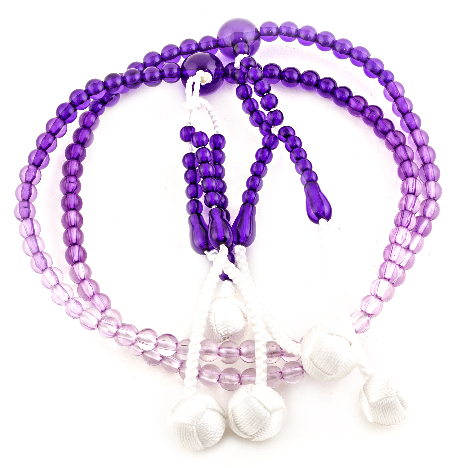 Prayer Beads Purple S11Rainbow